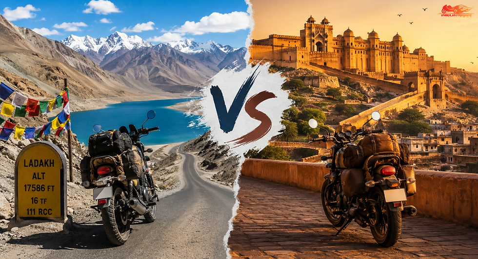 Ladakh vs Rajasthan