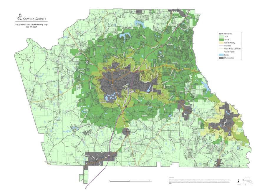 Coweta County Parcel Map Four Units Per Acre Development Approved On City Borders