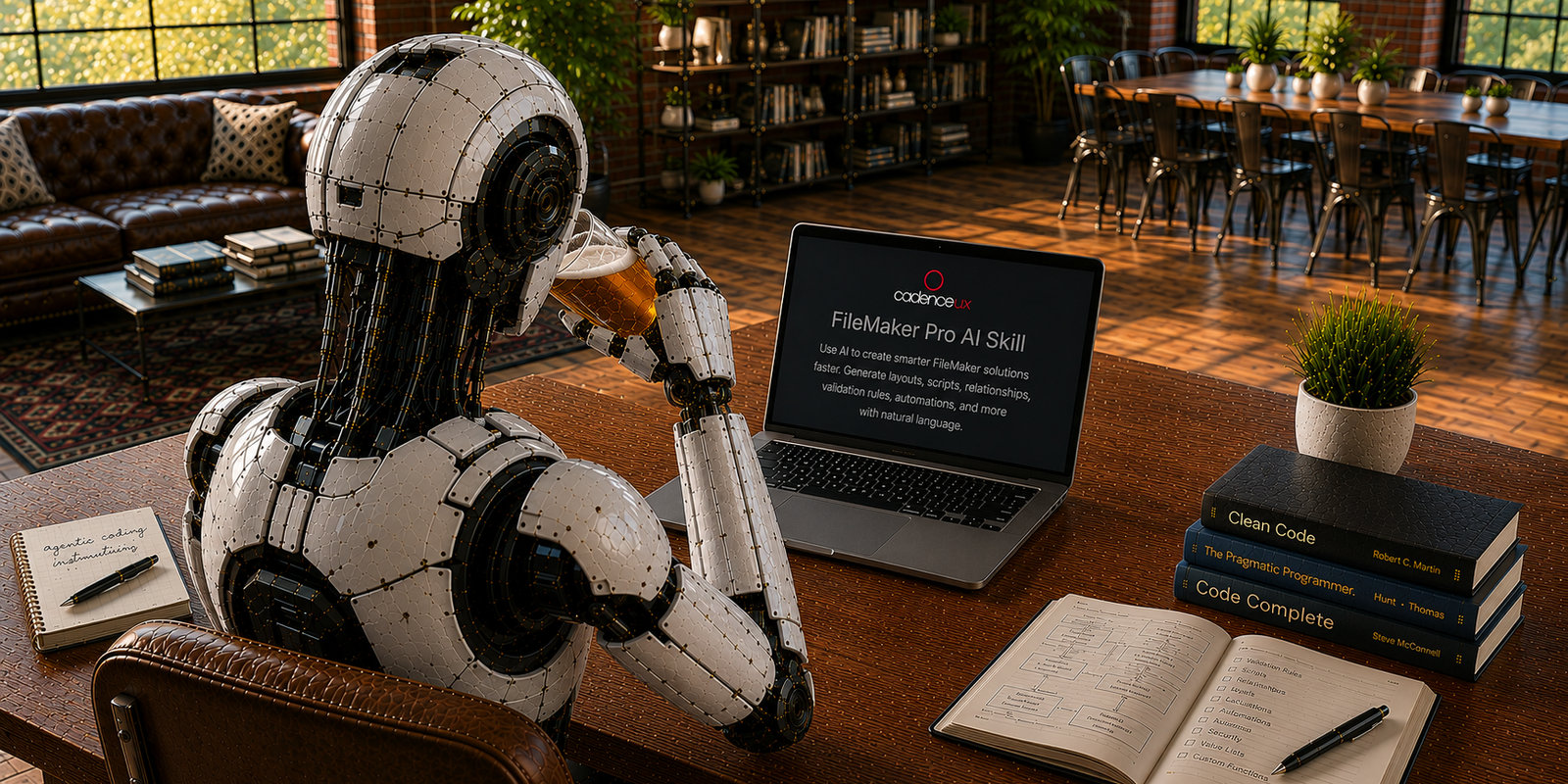 Illustration for the post FileMaker Developer AI Coding Skill