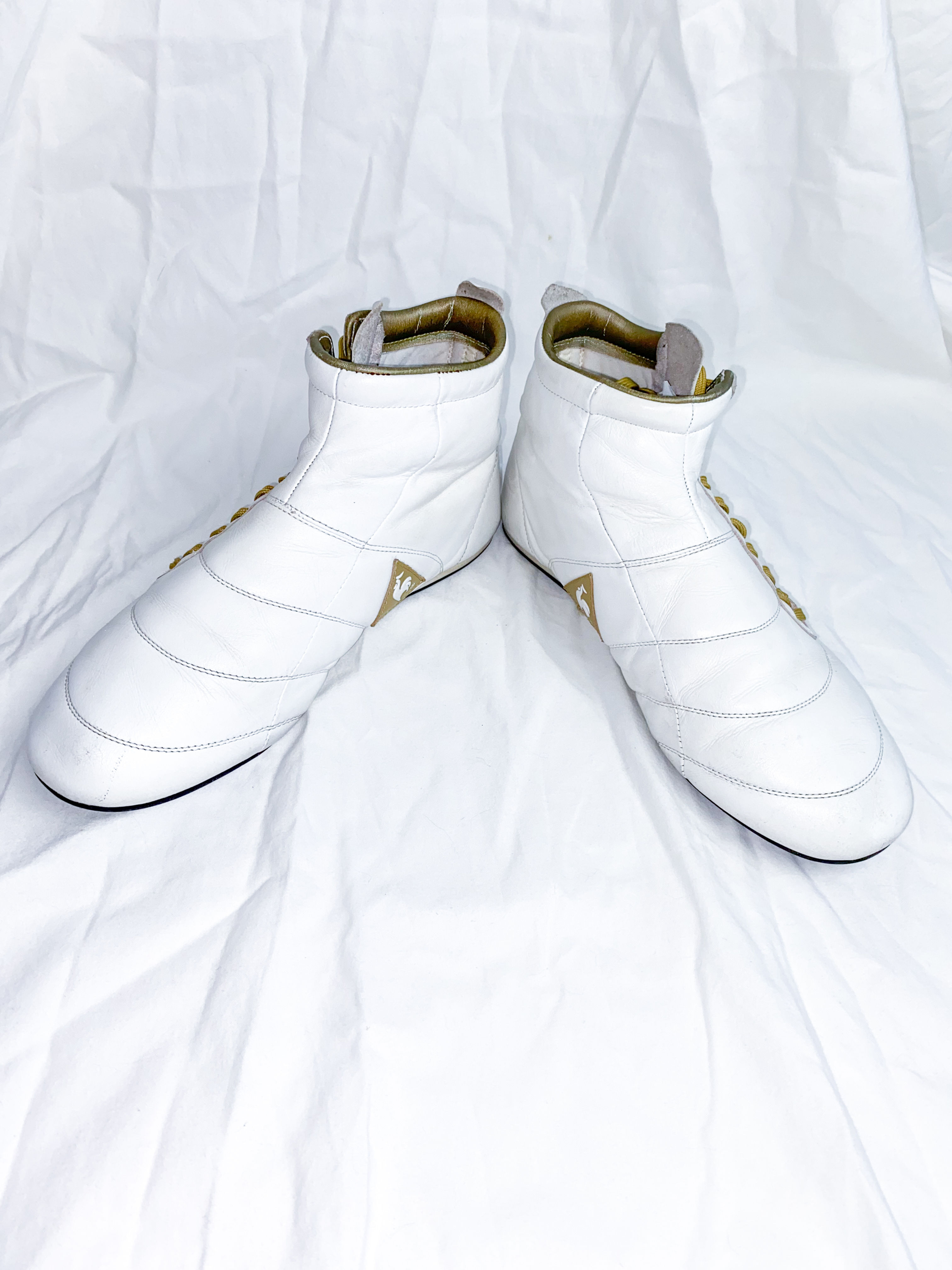 Le Coq Sportif Boots (white/gold)
