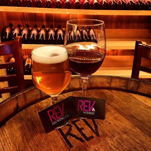 Drinks at REV winery
