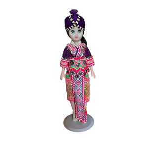 Hmong Green Doll