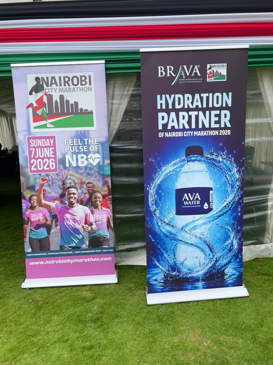 Brava Foods, Nairobi City Marathon's hydration partner