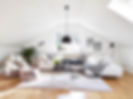 brilliant-scandinavian-living-room-decor-ideas-overhead-skylight-lighting-striped-pillow-c