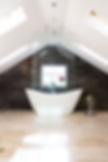 Contemporary loft bathroom in Sheffield