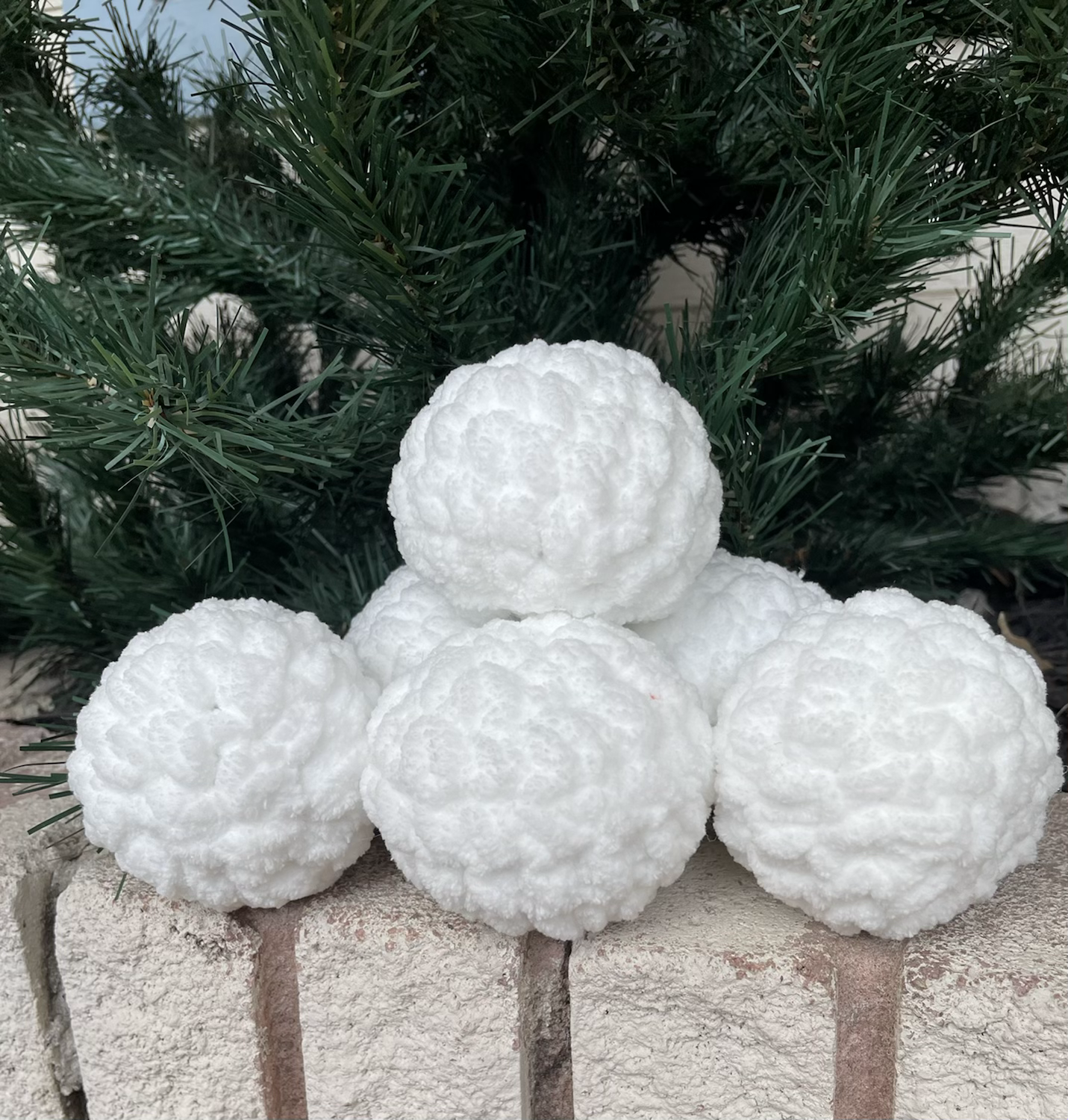 Handmade Snowballs