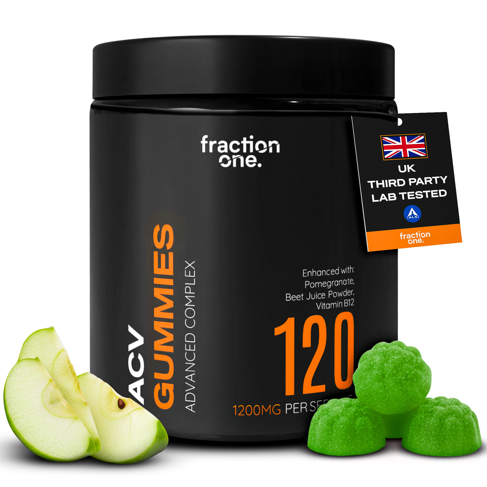 Apple Cider Vinegar Gummies (120) 1200mg