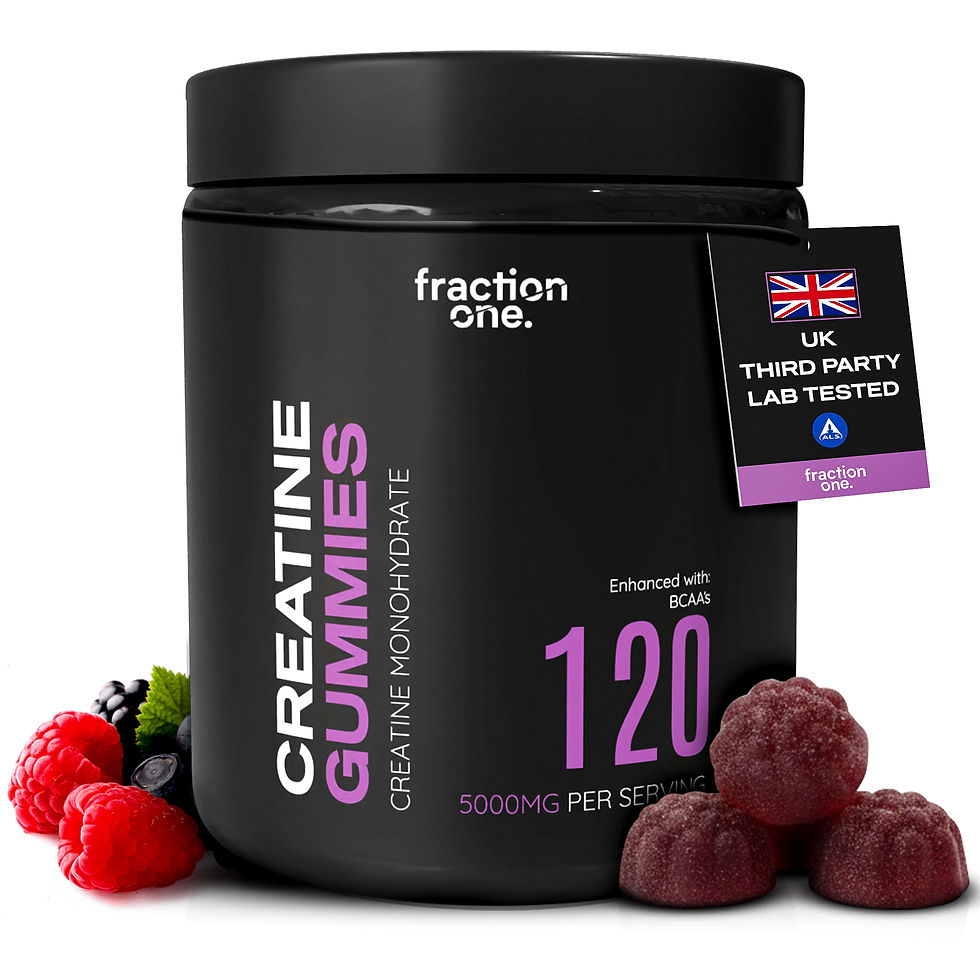 Thumbnail: Creatine Gummies 5000mg Enhanced with BCAA’s (120 Gummies)