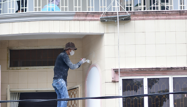 exterior of property