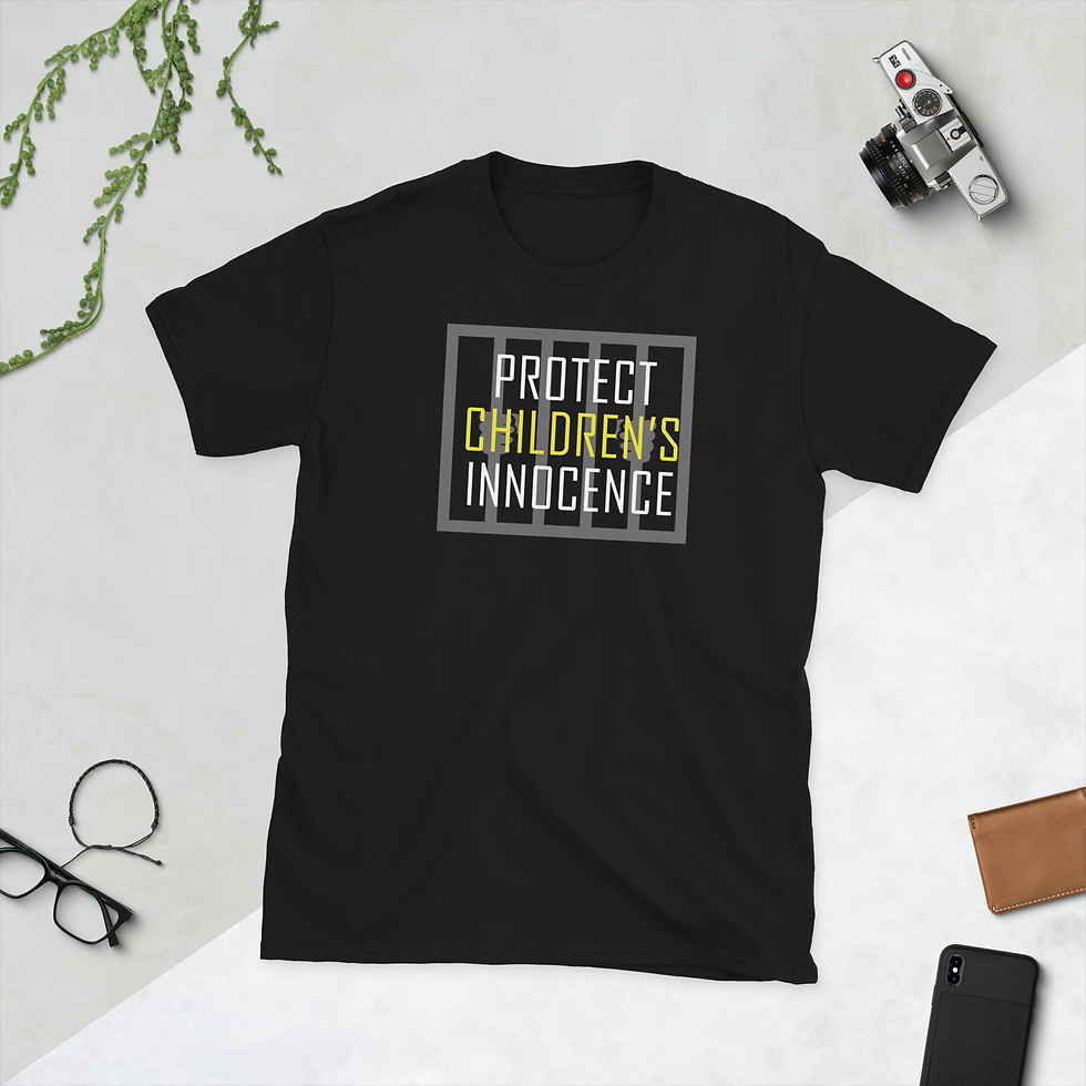 Short-Sleeve Unisex T-Shirt - Protect the Children