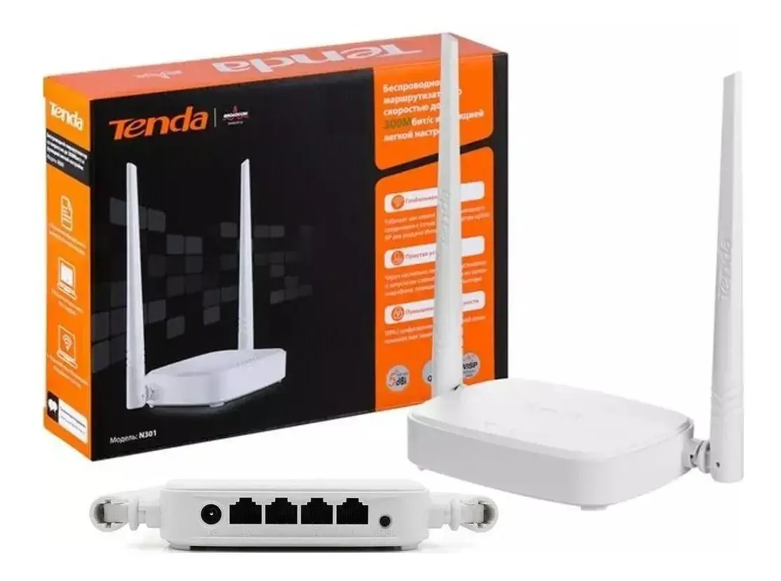 Router inalámbrico N300 con configuración sencilla