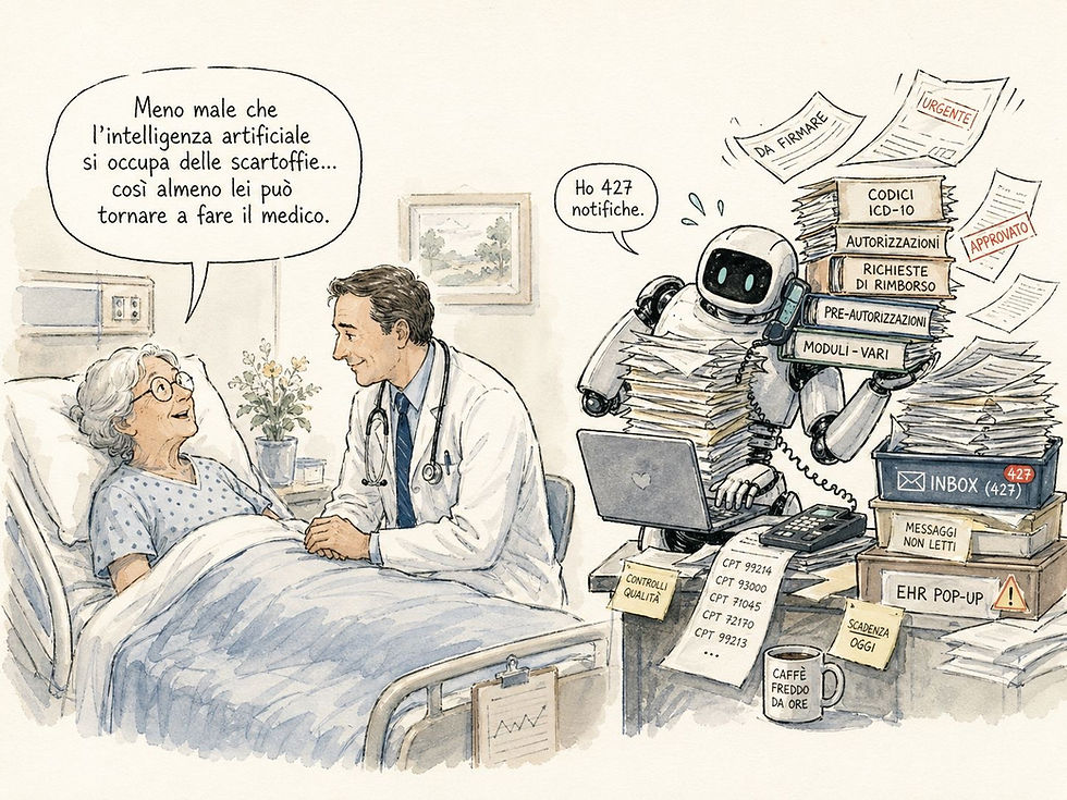 L'intelligenza artificiale non è la fine del medico. È la fine di un certo modo di fare il medico.