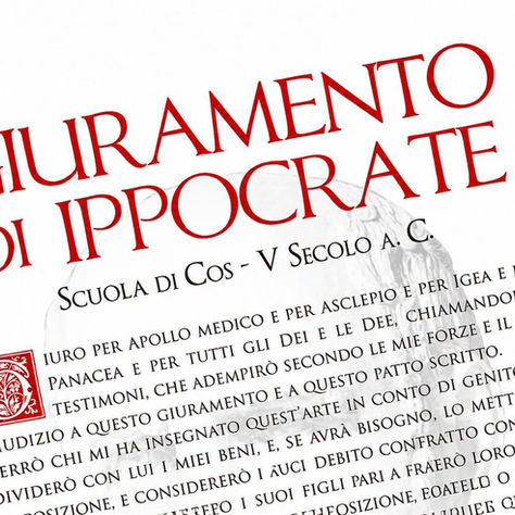 Giuramento di Ippocrate 2026 - L'augurio e il commento del prof. Antonio Giordano