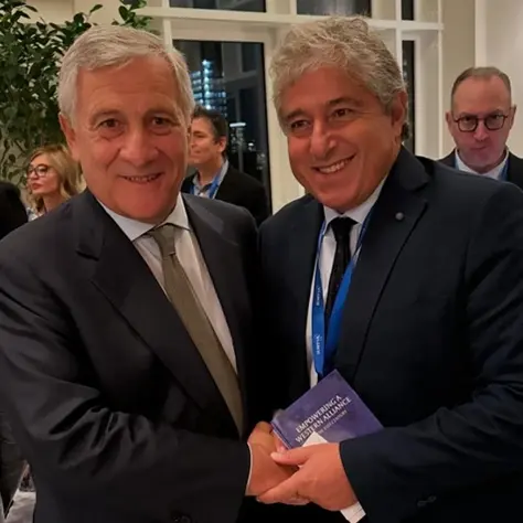 A NEW YORK INCONTRO TAJANI-GIORDANO TRA IL DRAMMA DEL CONFLITTO E LA RICERCA DELLA SBARRO