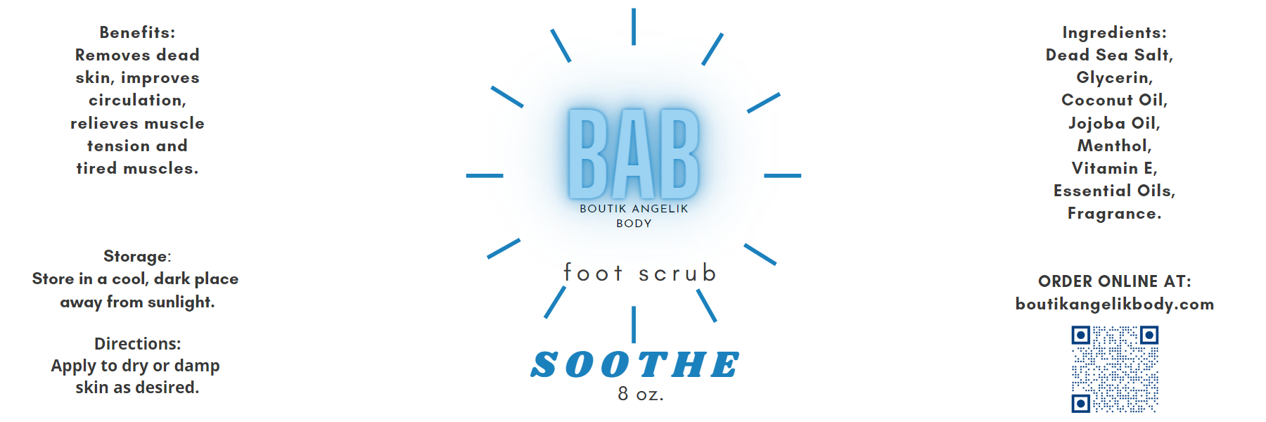 SOOTHE FOOT SCRUB