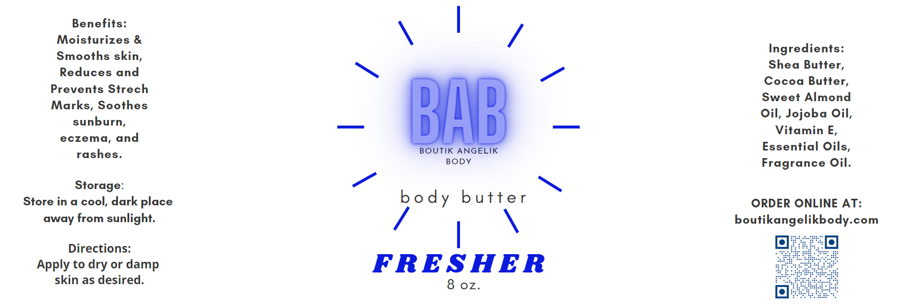 FRESHER BODY BUTTER (MENS)