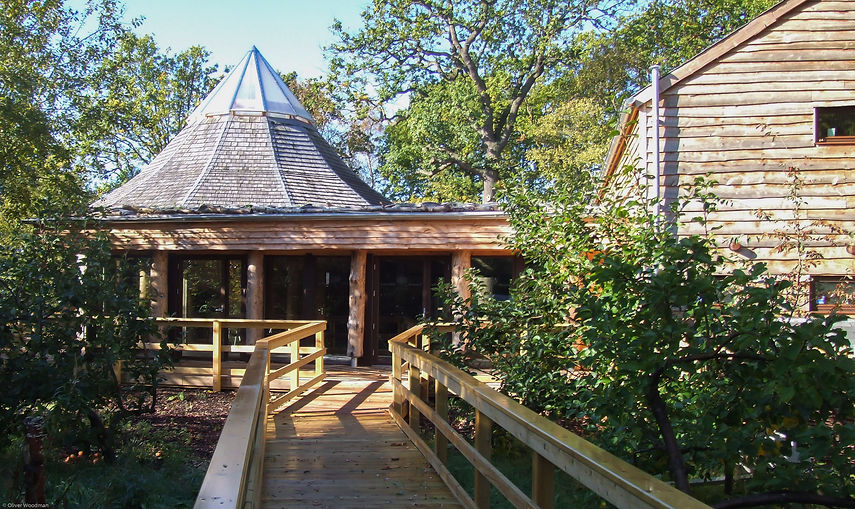 Hill Holt Wood Outside Seating