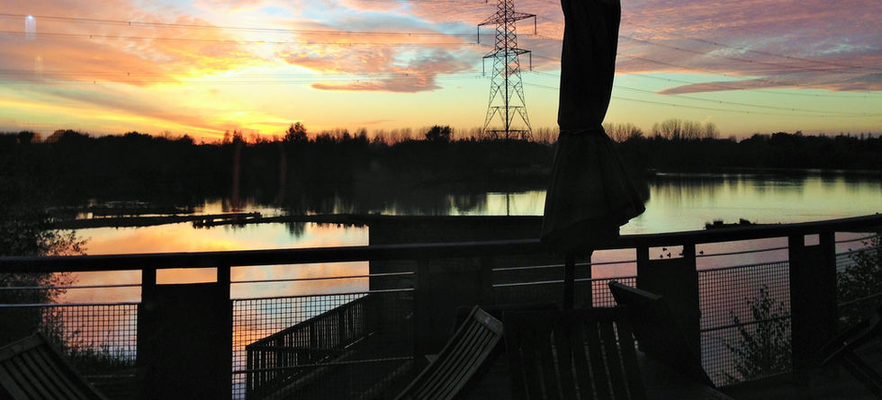 Sunset at Whisby Nature Reserve