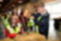 Young People Learning Strawbale Building