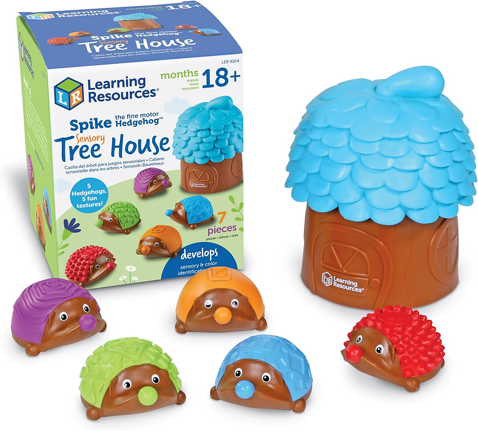 Thumbnail: Spike the Fine Motor Hedgehog - Toddler Montessori Toys, Stacking Shape, Gifts f