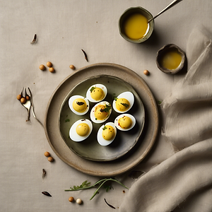Quail Egg Deviled Eggs