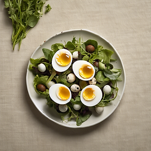 Quail Egg Salad