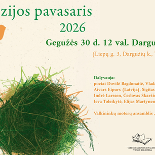 Poezijos pavasaris 2026