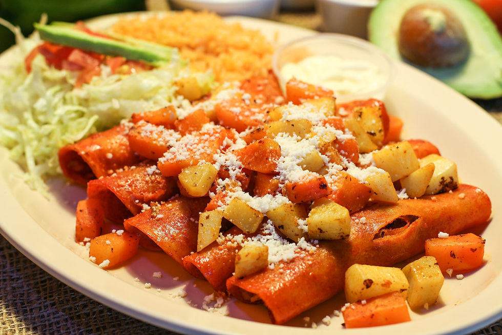 Arranged Food and Objects