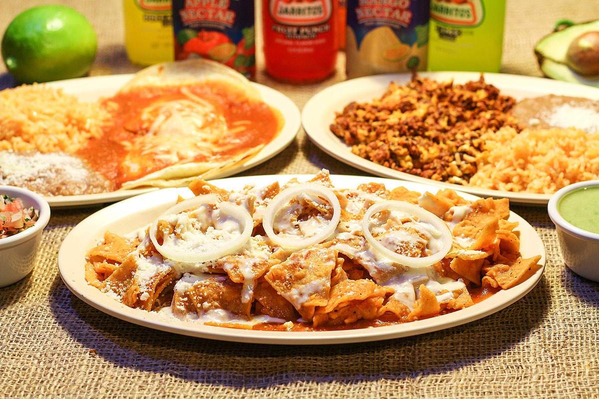 Arranged Food and Objects