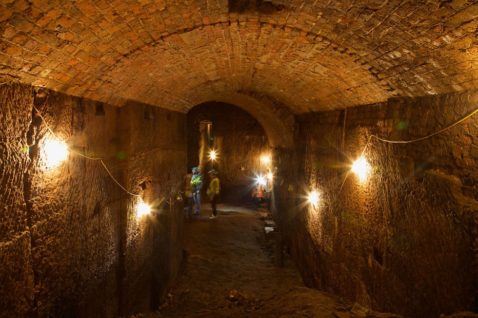 The Banqueting Hall beneath Joseph Williamson's former home in Edge Hill, Liverpool