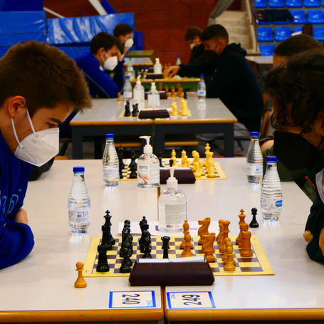 Ajedrez en el Polideportivo UPV