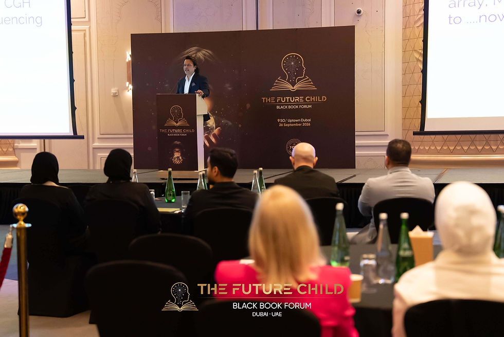 The Forum room at SO/ Uptown Dubai during the First Edition of the Black Book Forum