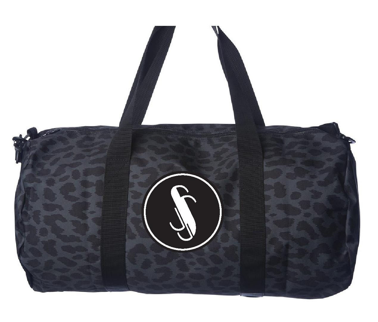 Stagelights Black Cheetah Duffel