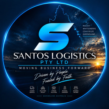 Santos Logistics Pty Ltd emblem — Moving Business Forward