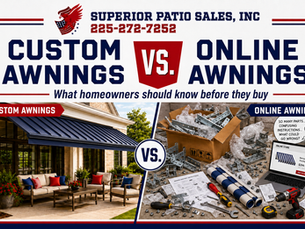 Superior Patio Sales Gonzales LA, Prairieville, LA Sorrento, LA Ascension Parish
