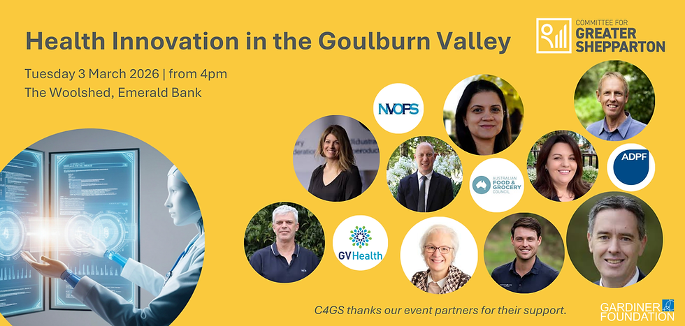 Showcasing Health Innovation in the Goulburn Valley 