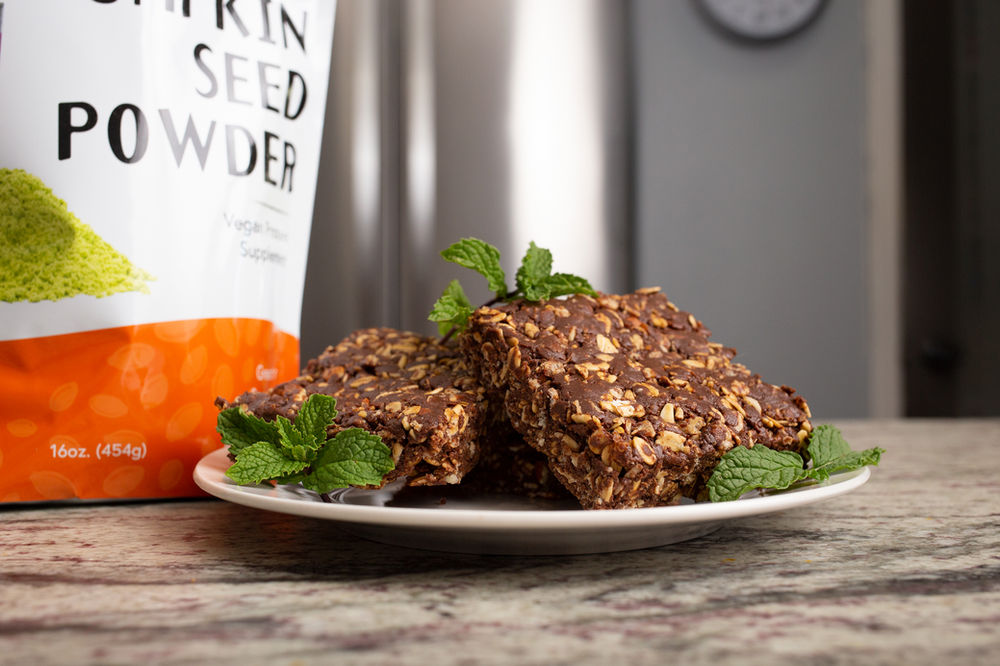 Healthy Chocolate Mint Protein Bars Recipe Seed oil company