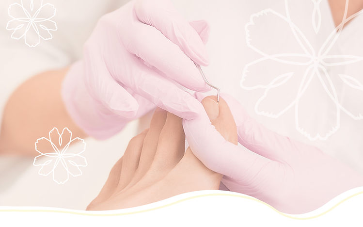 cuidado com as unhas dos pés