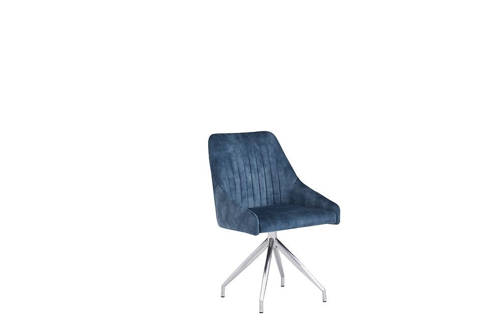 Thumbnail: HUGO Velvet Blue Silver Legs