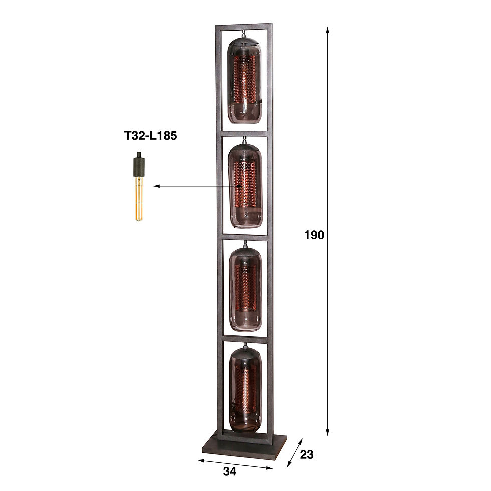 Thumbnail: 4L Tower Smoke Glass