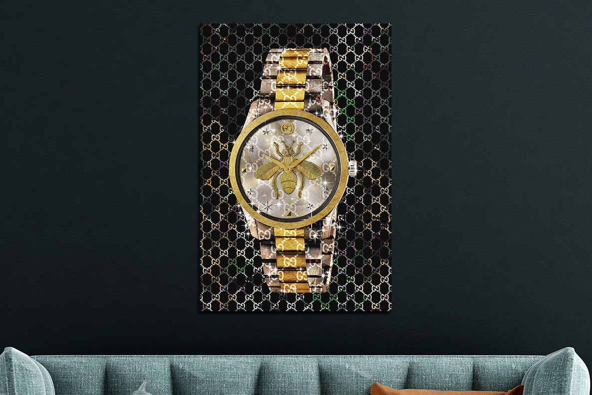 Gold Watch 120x80cm
