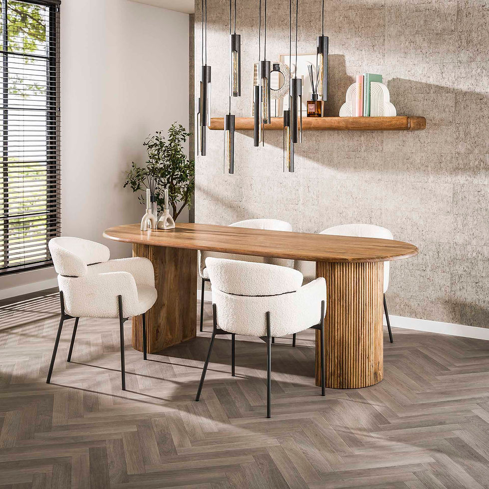 Thumbnail: 'Wave 215' Dining Table