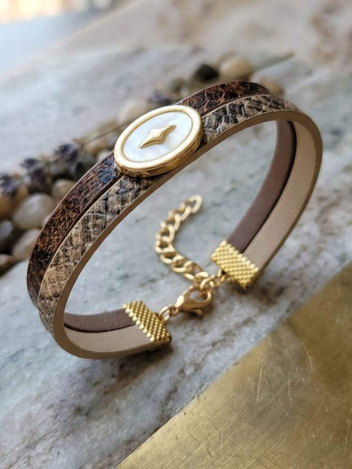 Leatherite Bracelet Rakhi 