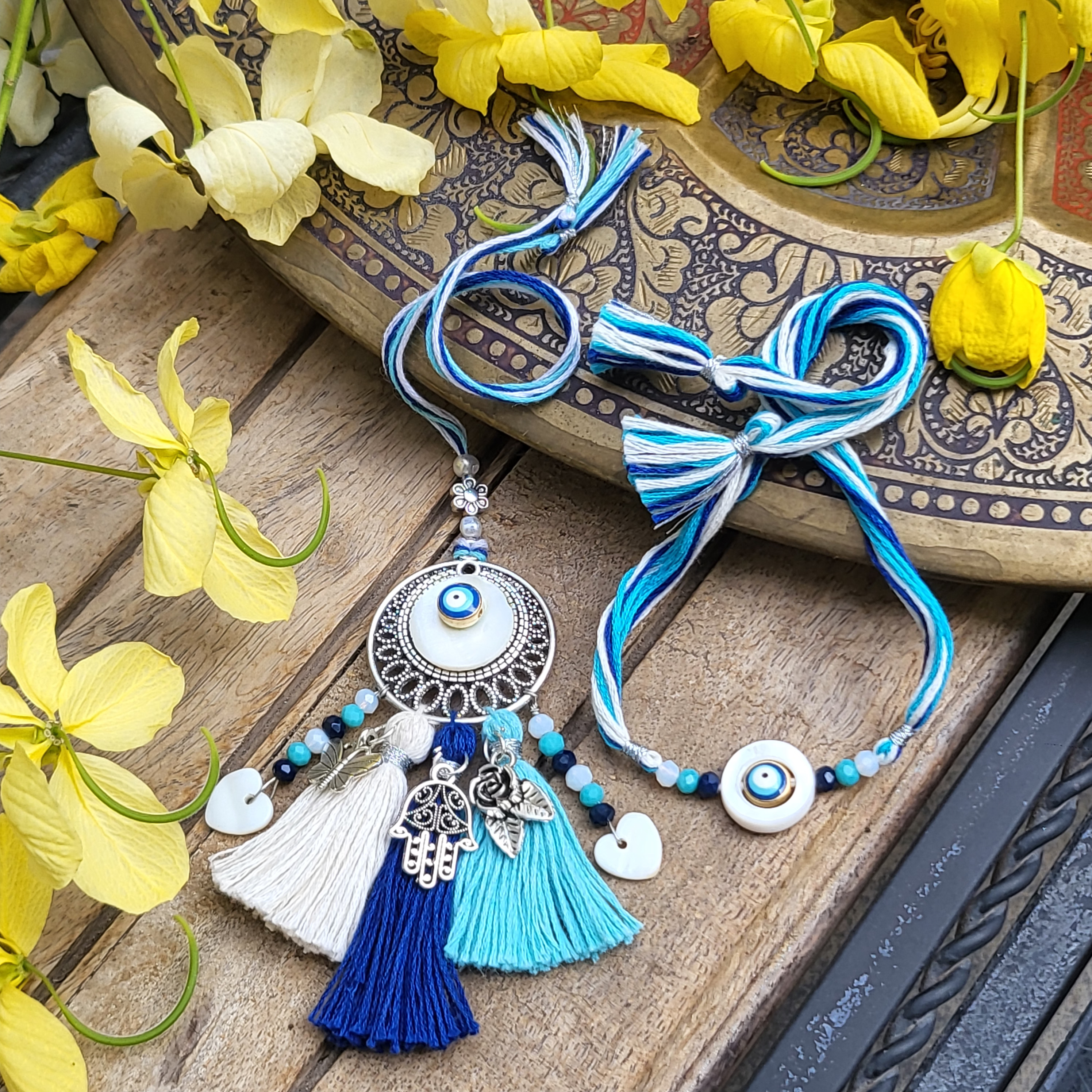 Hamza Evil Eye Lumba Set 