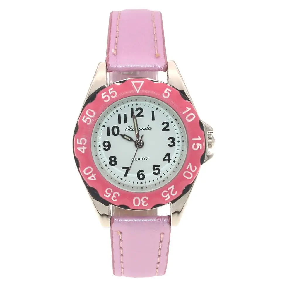 Miniatura: Reloj de moda para niños que aprenden la hora. Unisex