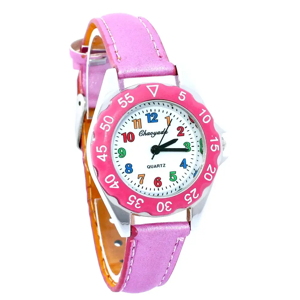 Miniatura: Reloj de moda para niños que aprenden la hora. Unisex