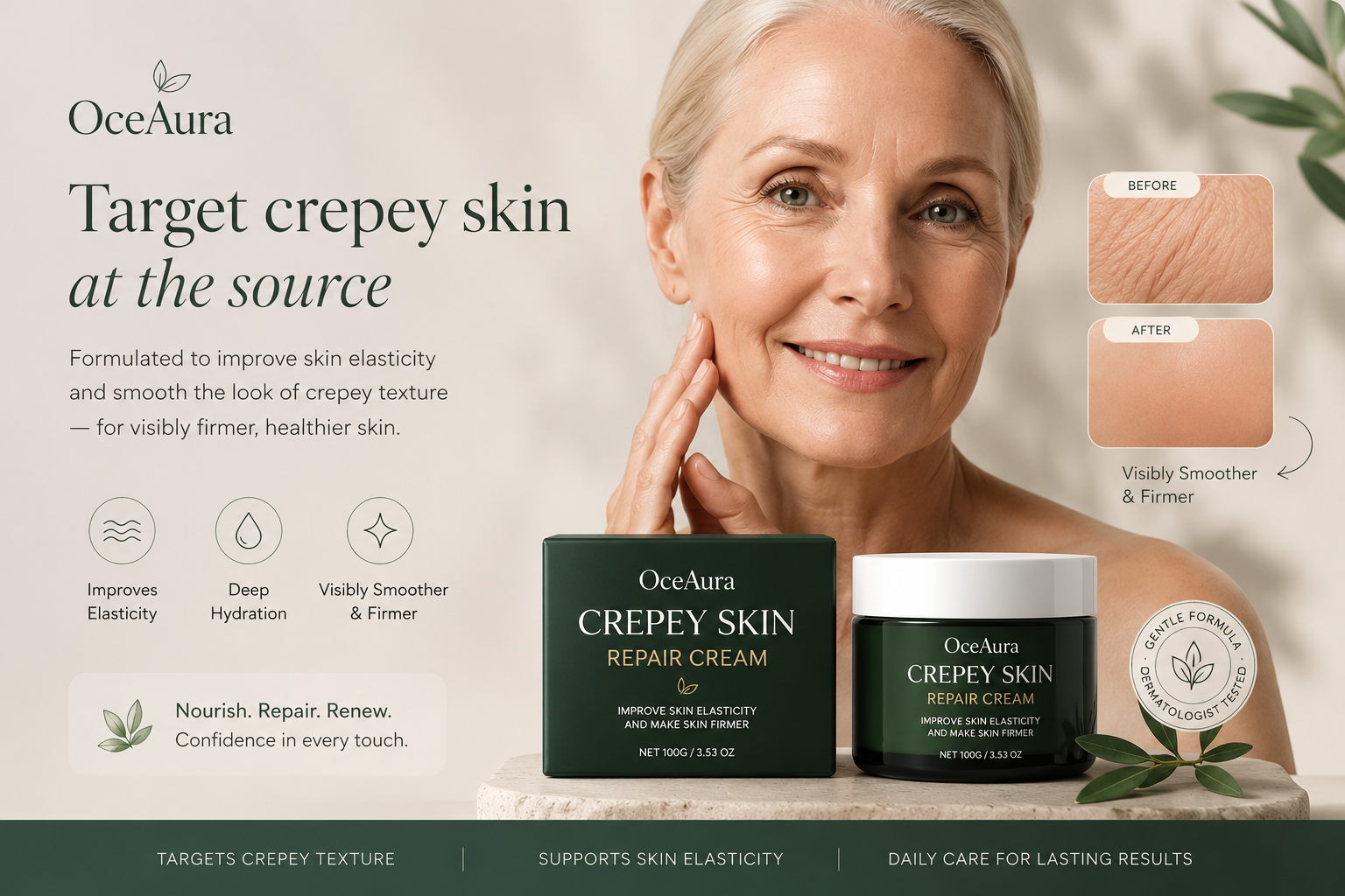 Crepey Skin Repair Cream