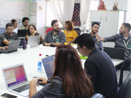 Reunião de planejamento de projetos