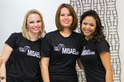 Premio para a equipe Misael Hair