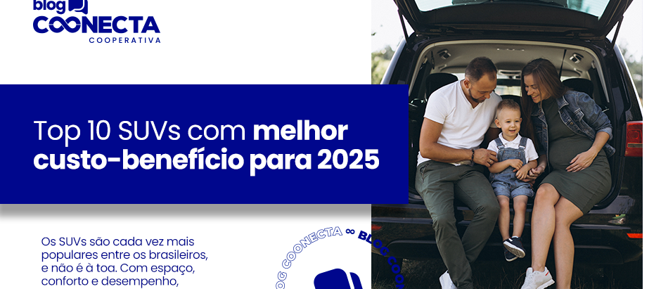 Top 10 SUVs com melhor custo-benefício para 2025